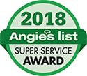 2018 Angie's List Super Service Award Winner