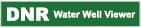 DNR Water Well Viewer button