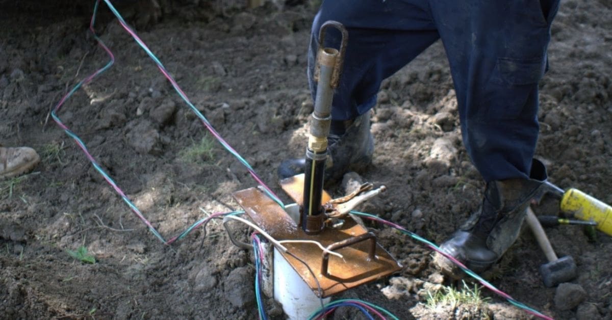 water well drilling process