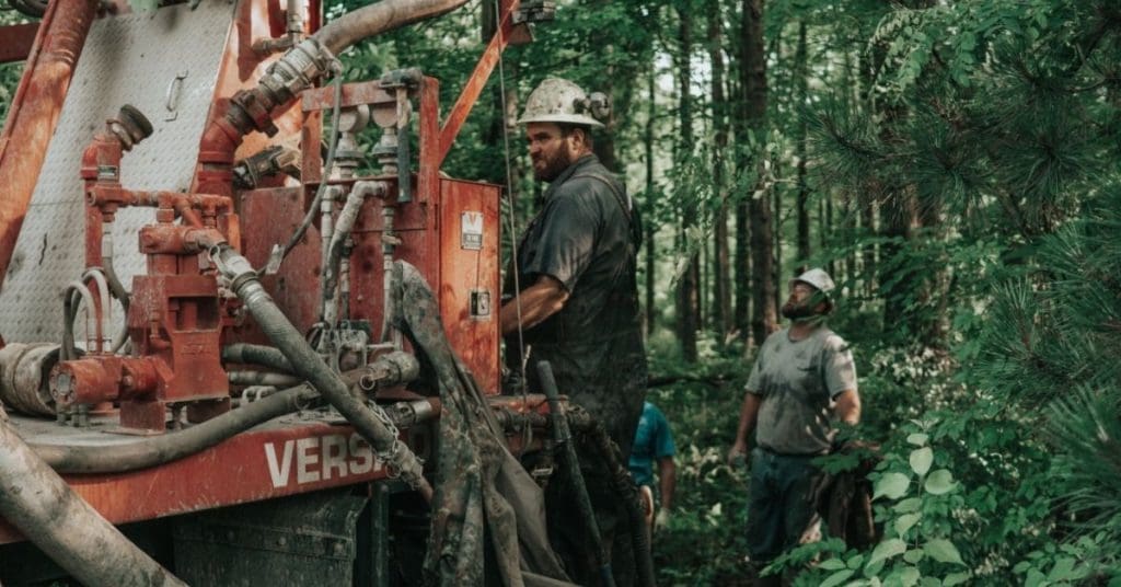 drilling a well yourself
