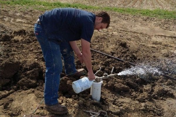 water well disinfection