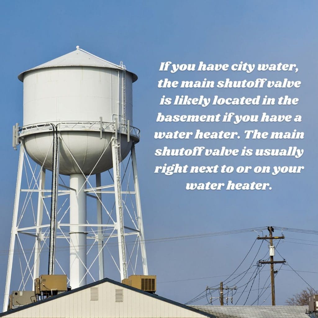 no water