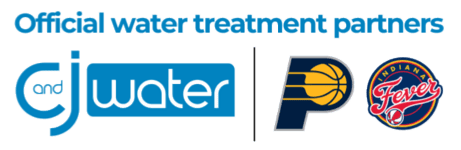C and J Water is the Official Water Treatment Partner of the Indiana Pacers and Indiana Fever.